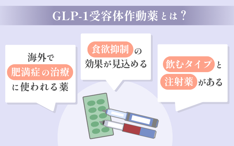 GLP-1受容体作動薬とは？