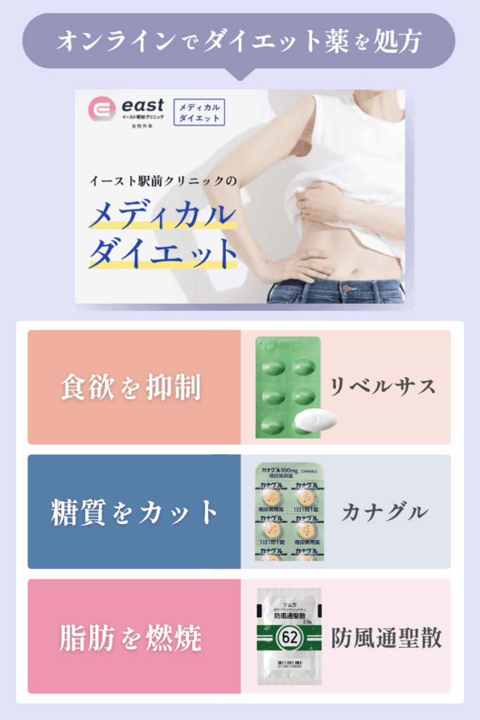 ダイエット薬のオンライン診療おすすめ院
