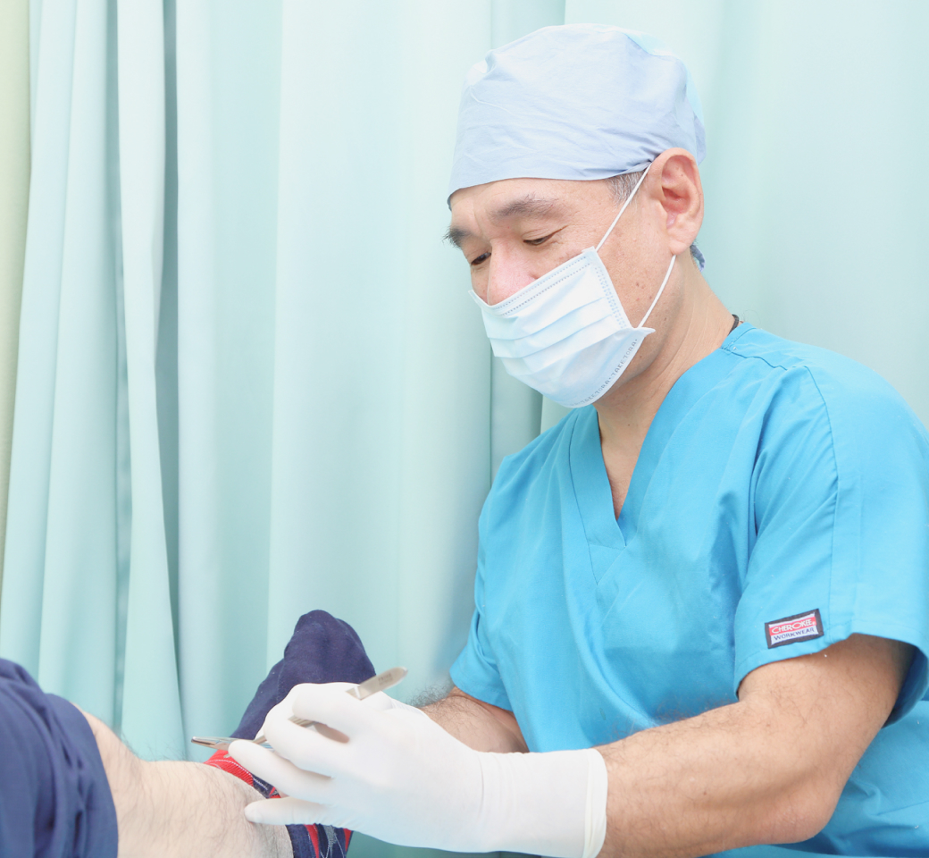 外科・保険診療で培った経験を活かした再生医療